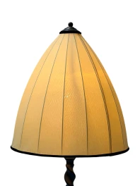 Art Deco Batik Floor Lamp by Hans Steinpatz, Dutch Design, 1920s